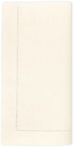 Ivory Linen Like Napkins Disposable Guest Towels, Airlaid 50ct by Stxys