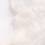 DeZerlor Ivory White Cheesecloth Table Runners 12 Pack Summer Boho Runners - Image 4