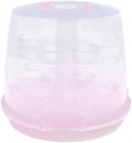 3-Tiers Portable Desserts Storage Container Box Cupcake Holder Pink Cupcake Carrier with Lid and Handle 24 Cupcakes for Pie, Cookies by Unknown