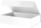 PACKHOME Extra Large White Gift Box 17.5x11.3x4.3in with Magnetic Lid by PACKHOME