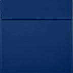 LUXPaper Square Invitation Envelopes | Peel & Press | 6 1/4" x 6 1/4" | Navy Blue | 80lb. Text | 250 Qty - Image 2