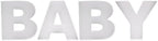 Baby Letter Fillable for Baby Shower Party Gender Reveal Sweet Charcuterie Board Food Cardboard Paper Mache Serving Tray (White) - Image 6