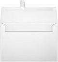 LUXPaper A8 Invitation Envelopes | Peel & Press | 5 1/2" x 8 1/8" | White Linen | 80lb. Text | 500 Qty by Envelopes.com