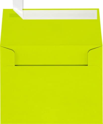 LUXPaper A2 Invitation Envelopes (4 3/8 x 5 3/4) - Wasabi Green (250 Qty.) by LUXPaper