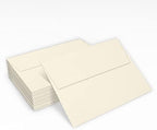 LUXPaper A7 Invitation Envelopes | Peel & Press | 5 1/4" x 7 1/4" | Natural | 80lb. Text | 30% Recycled | 250 Qty - Image 5
