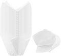 Restaurantware-2 Ounce Tulip Baking Cups, 200 Oven-Ready Cupcake Liners - Freezable, Disposable, Sugar White Paper Muffin Cases, For Wedding Parties, Baby Showers and More by Restaurantware