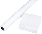 RUSPEPA White Wrapping Paper Solid Color for Wedding, Birthday, Shower, Congrats, and Holiday - 30 inches x 100feet - Image 6