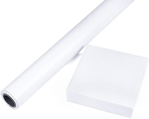 RUSPEPA White Wrapping Paper Solid Color for Wedding, Birthday, Shower, Congrats, and Holiday - 30 inches x 100feet - Image 6
