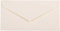 JAM PAPER Monarch Strathmore Invitation Envelopes - 3 7/8 x 7 1/2 - Natural White Wove - 100/Pack by JAMPaper
