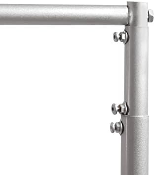 Wedding Arch Backdrop Stand Silver 19.7 * 9.8FT Adjustable Wedding Arches for Ceremony Metal Balloon Arch Stand Garden Arbor Frame for Wedding Birthday Party Baby Shower - Image 6