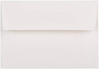 JAM PAPER 4Bar A1 Strathmore Invitation Envelopes - 3 5/8 x 5 1/8 - Bright White Wove - 100/Pack by JAMPaper