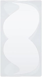 White Mustache Stickers Moustache Party,Baby Shower,Little Man Themed Party,Father's Day,Bow tie Party Label 80×40 mm-200 Per Roll (10 Rolls) - Image 7