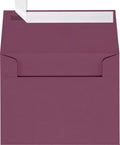 LUXPaper A2 Invitation Envelopes | Peel & Press | 4 3/8" x 5 3/4" | Vintage Plum | 80lb. Text | 1,000 Qty by LUXPaper