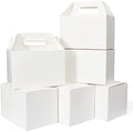 Happyhiram 30 Pack White Large Welcome Gable Boxes for Wedding, 9x6x6 Inch by HappyHiram