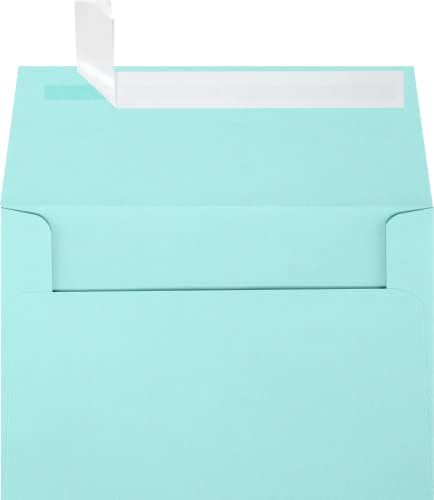 LUXPaper A4 Invitation Envelopes | Peel & Press | 4 1/4" x 6 1/4" | Seafoam Green | 80lb. Text | 500 Qty by LUXPaper