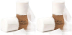 Ribbli White Chiffon Ribbon 2 Inch x 20 Yard Handmade Fringe Chiffon Silk Ribbon White Ribbon for Gifts Wrapping, Wedding Invitations, Bridal Bouquets, Flower Arrangement (Pack of 2) by Ribbli