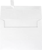LUXPaper A6 Invitation Envelopes | Peel & Press | 4 3/4" x 6 1/2" | Crystal Metallic | 80lb. Text | 250 Qty by LUXPaper
