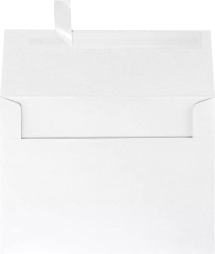 LUXPaper A6 Invitation Envelopes | Peel & Press | 4 3/4" x 6 1/2" | Crystal Metallic | 80lb. Text | 250 Qty by LUXPaper