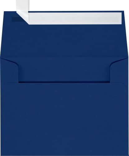 LUXPaper A2 Invitation Envelopes | Peel & Press | 4 3/8" x 5 3/4" | Navy Blue | 80lb. Text | 250 Qty by LUXPaper