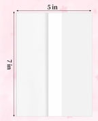 Pre-Folded Vellum Paper with Sealing Stickers, Translucent Envelopes for Wedding Invitations Cards Baby Shower Birthday - Image 2