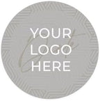 Custom Round 1.5" Logo Stickers / 500 Personalized Image Labels/White Gloss Circle Small Business DIY Wedding Event Photo Labels/Made in The USA by SBLABELS