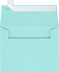LUXPaper A2 Invitation Envelopes | Peel & Press | 4 3/8" x 5 3/4" | Seafoam Blue | 80lb. Text | 250 Qty by LUXPaper