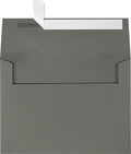LUXPaper A7 Invitation Envelopes | Peel & Press | 5 1/4" x 7 1/4" | Smoke Gray | 80lb. Text | 250 Qty by LUXPaper
