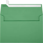LUXPaper A9 Invitation Envelopes | 5 3/4" x 8 3/4"| Holiday Green | 80lb. Text | 500 Qty by LUXPaper