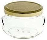 Nakpunar 12 pcs 6.75 oz Glass Tureen Jars with Gold Lids - 200 ml - Image 3