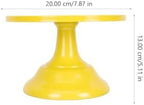 Cake Stand 7.87 Round Cake Tray for Dessert Display Holder for Home Parties Weddings Baby Showers Serving Cakes Pies Cheeses - Image 4