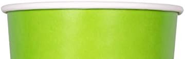 Karat [20oz - 600 ct] Paper Soup Bowls for Hot/ Cold Food - Ideal for Soup, NoodIes, Pasta and Snacks - Green - Image 2