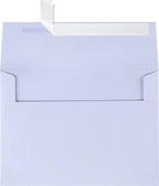 LUXPaper A7 Invitation Envelopes | Peel & Press | 5 1/4" x 7 1/4" | Lilac Purple | 80lb. Text | 500 Qty by LUXPaper