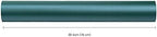RUSPEPA Green Matte Wrapping Paper - Solid Color Pearly Lustre Paper Perfect for Wedding, Birthday, Christmas, Baby Shower - 30 Inches x 100 Feet - Image 5