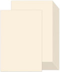 Cream Blank Cover Stock 11x17 100 Sheets by Goefun