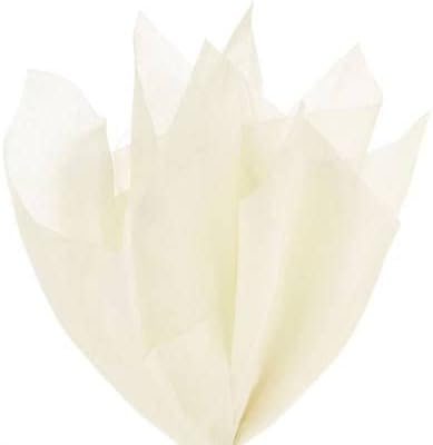 Gift Wrapping Tissue Paper 15X20 480 Pack by A1 Bakery Supplies (Ivory Eggshell) by A1+Bakery+Supplies