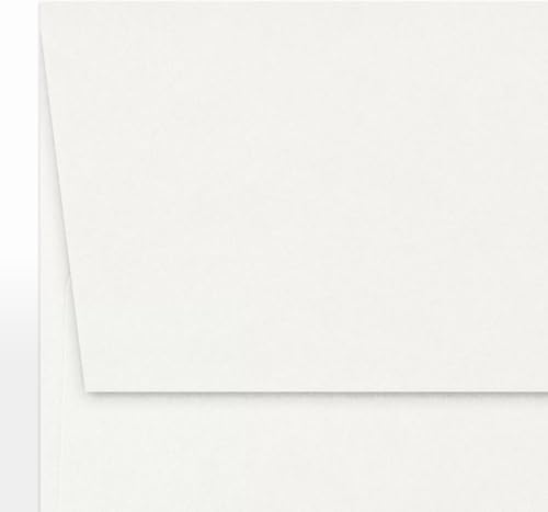 LUXPaper Custom Printed A6 Invitation Envelopes | 50 Qty | Personalized Address in Top Left Corner | Peel & Press | 5 1/4" x 7" | White | 60 lb. Text - Image 4