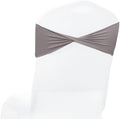 MDS Pack of 75 Spandex Chair Sashes Without Slider Buckles – Silver Gray by MDS