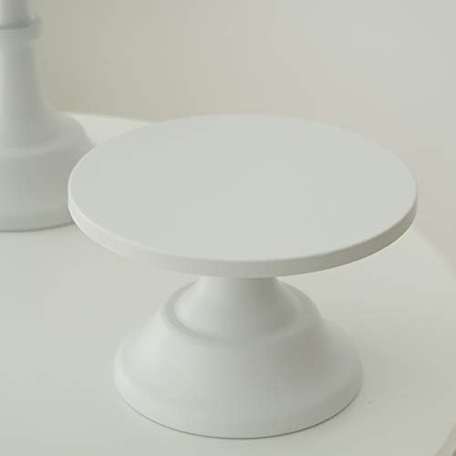 3-Set Cake Stands, White Dessert Display Plate Cupcake Stands for Baby Shower Wedding Birthday Party Celebration Home Decor - Image 5