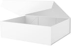 PACKHOME Extra Large White Gift Box Magnetic Lid 17x14.5x5.5in by PACKHOME