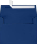 LUXPaper A7 Invitation Envelopes | Peel & Press | 5 1/4" x 7 1/4" | Navy Blue | 80lb. Text | 1,000 Qty by LUXPaper