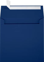 LUXPaper Square Invitation Envelopes | Peel & Press | 6 1/4" x 6 1/4" | Navy Blue | 80lb. Text | 250 Qty by Envelopes.com