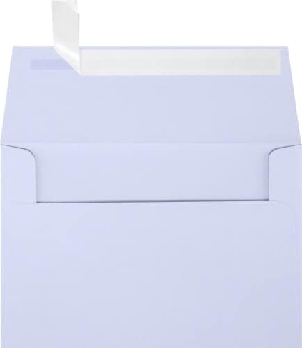 LUXPaper A4 Invitation Envelopes | Peel & Press | 4 1/4" x 6 1/4" | Lilac Purple | 80lb. Text | 1,000 Qty by LUXPaper