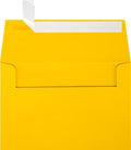 LUXPaper A4 Invitation Envelopes | Peel & Press | 4 1/4" x 6 1/4" | Sunflower Yellow | 80lb. Text | 250 Qty by LUXPaper