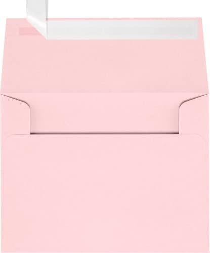 LUXPaper A2 Invitation Envelopes | Peel & Press | 4 3/8" x 5 3/4" | Candy Pink | 80lb. Text | 250 Qty by LUXPaper