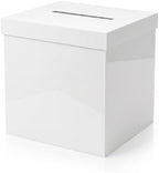 OnDisplay Luxe Acrylic Wedding Card Box with Lid - 10in Reception Money Box - Image 5