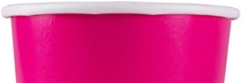 Karat [4oz - 1000 ct] Paper Ice Cream Cups for Hot/ Cold Food - Ideal for Ice Cream, Gelato, Yogurt and Snacks - Pink - Image 2
