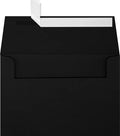 LUXPaper A4 Invitation Envelopes | Peel & Press | 4 1/4" x 6 1/4" | Black Linen | 80lb. Text | 1,000 Qty by LUXPaper