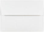 LUXPaper Custom Printed A6 Invitation Envelopes | 50 Qty | Personalized Address in Top Left Corner | 4 3/4" x 6 1/2" | Bright White | 24 lb. Text - Image 2