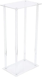 10-pack Flower Stand, Acrylic Crystal Flower Stand Wedding Decorations, Acrylic Vases Clear Column for Event Centerpiece Party Hotel Home Decor, Tall Vase Backdrop Decoration by LIYUANJUN