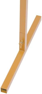 6.6ftx6.6ft Backdrop Stand, Yellow Portable Pipe and Drape Backdrop Stand for Parties Silver Wedding Garden Balloon Arch Frame for Wedding Birthday Parties Banquets Background Decor - Image 6